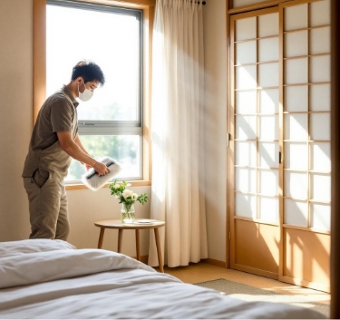 宿泊業をもっと身近に。 運営・清掃・起業支援を ワンストップでサポート